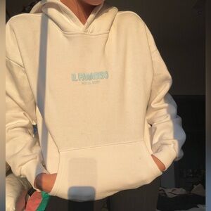 Women's White hoodie